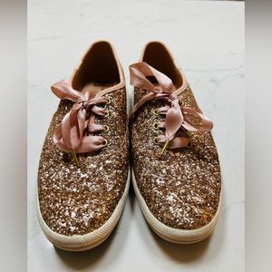 Kate Spade Rose Gold Keds